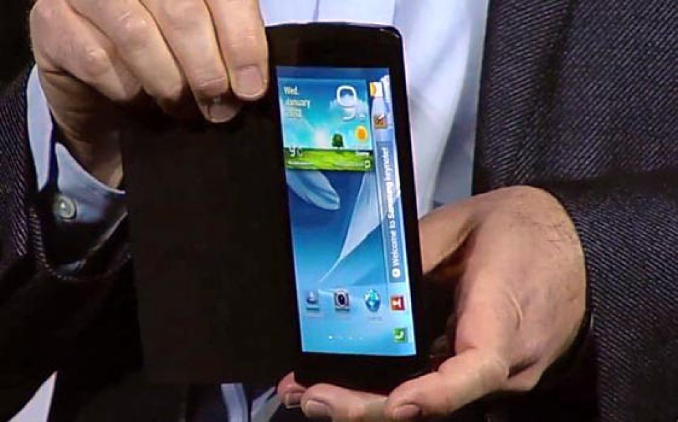 Samsung e Lg, pronti i display flessibili