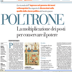 12 maggio 2011 - poltrone