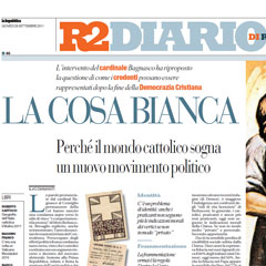 30 settembre 2011 - La cosa bianca