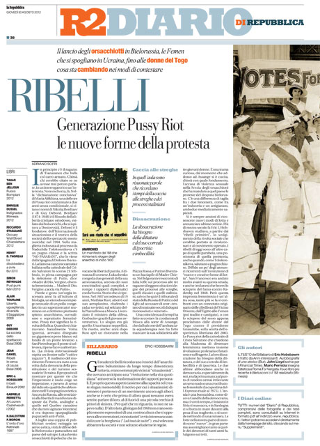 09 Agosto 2012 - Ribelli