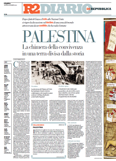 06 Dicembre 2012 - Palestina