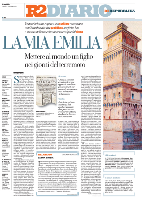 07 Giugno 2012 - La mia Emilia