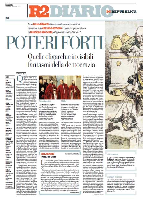 14 Giugno 2012 - Poteri forti