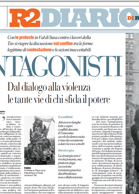 01 Marzo 2012 - Antagonisti