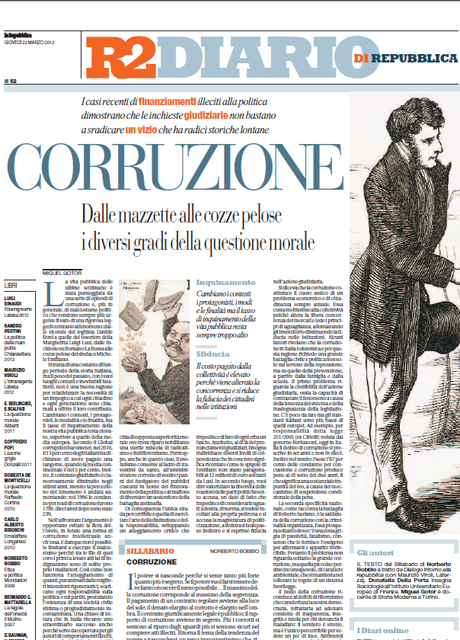 22 Marzo 2012 - Corruzione