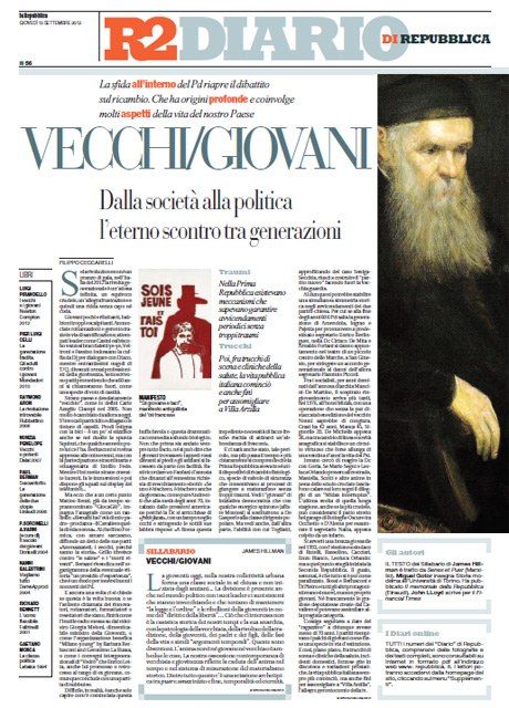 13 Settembre 2012 - Vecchi/Giovani