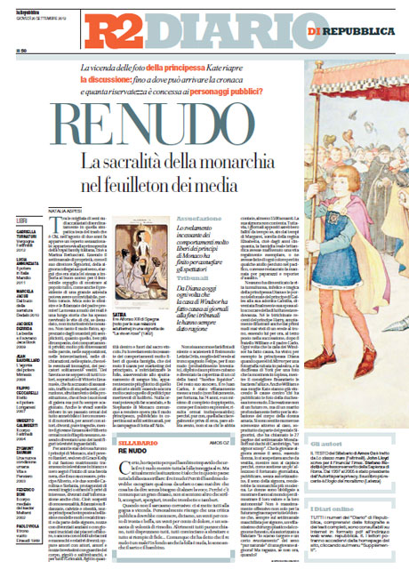 20 Settembre 2012 - Re nudo