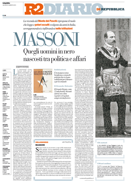 31 Gennaio 2013 - Massoni