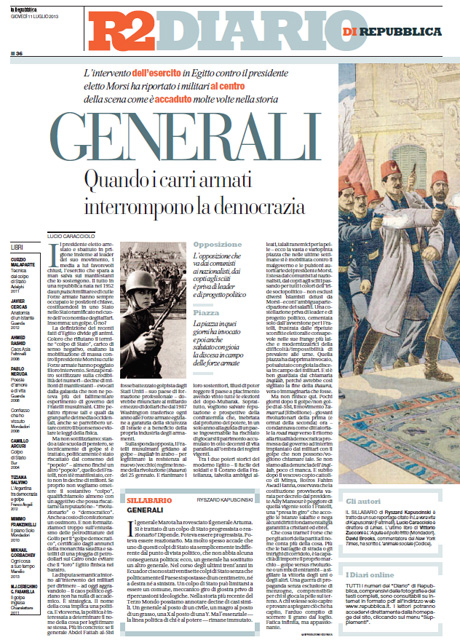 11 Luglio 2013 - Generali