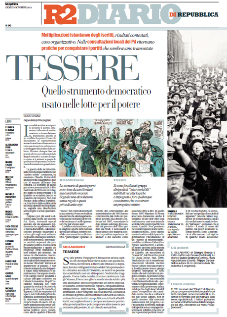07 Novembre 2013 - Tessere