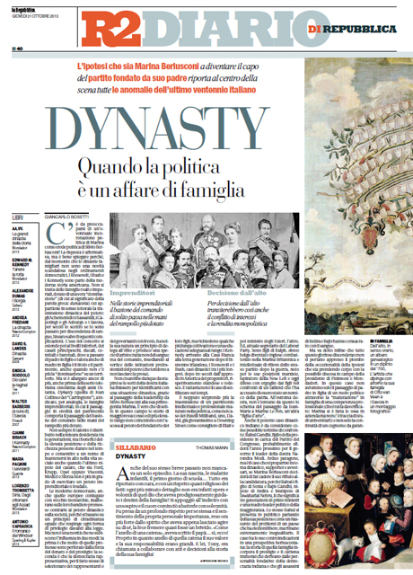 31 Ottobre 2013 - Dynasty