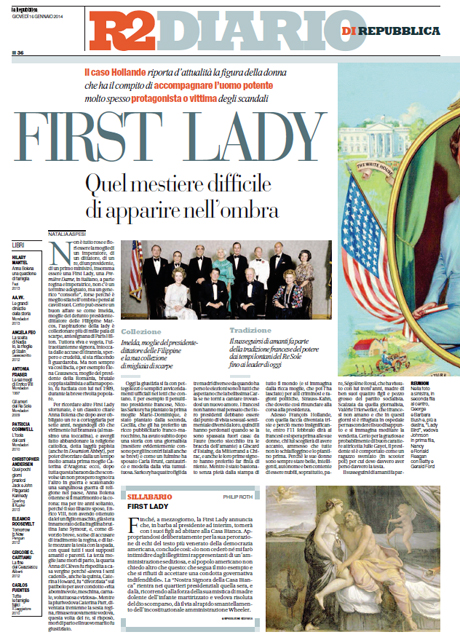 16 Gennaio 2014 - First Lady