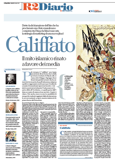 04 Luglio 2014 - Califfato