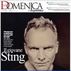 24 luglio 2011 - Il giovane Sting