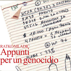 29 maggio 2011 - Appunti per un genocidio