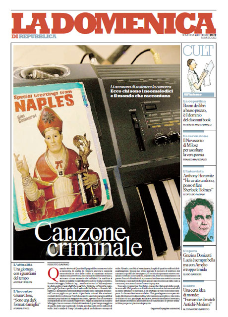 12 Febbraio 2012 - Canzone criminale