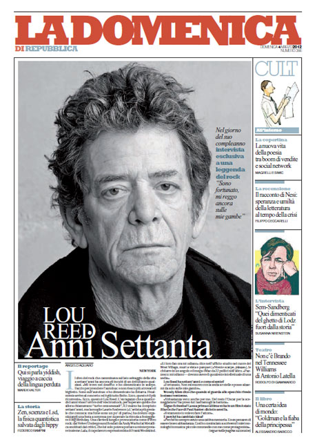 04 Marzo 2012 - Lou Reed, anni settanta