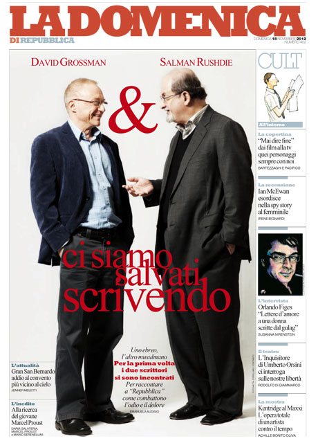 18 Novembre 2012 - David Grossman & Salman Rushdie - Ci siamo salvati scrivendo