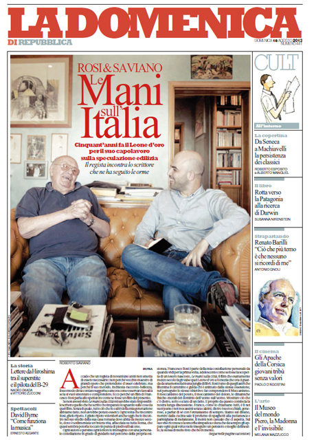 18 Agosto 2013 - Le mani sull'Italia