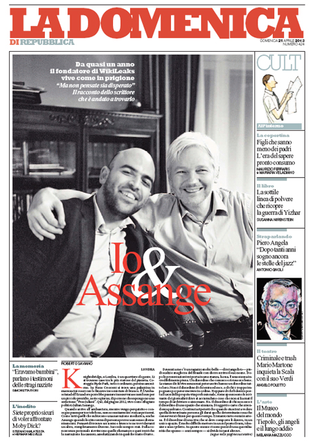 21 Aprile 2013 - Io & Assange