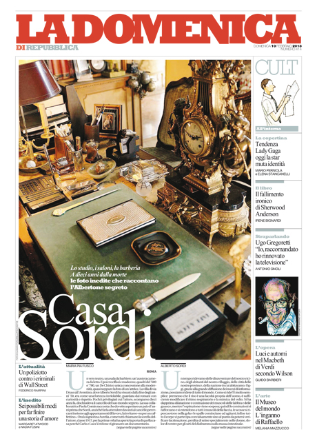 10 Febbraio 2013 - Casa Sordi