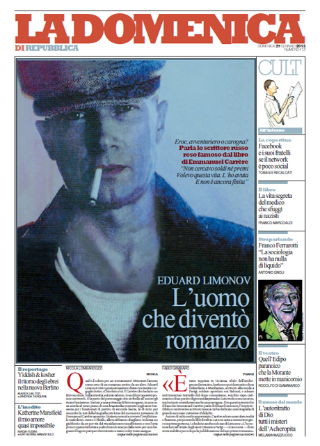 27 Gennaio 2013 - L'uomo che diventò romanzo
