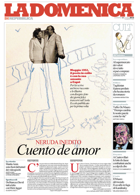 02 Giugno 2013 - Neruda inedito