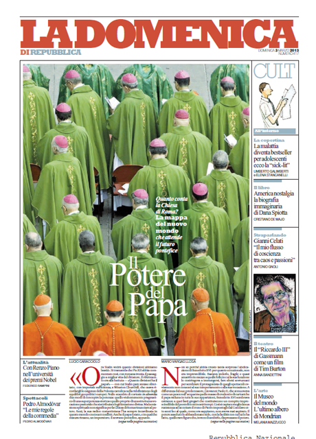 03 Marzo 2013 - Il potere del Papa
