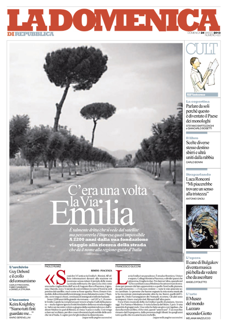 24 Marzo 2013 - C'era una volta la via Emilia