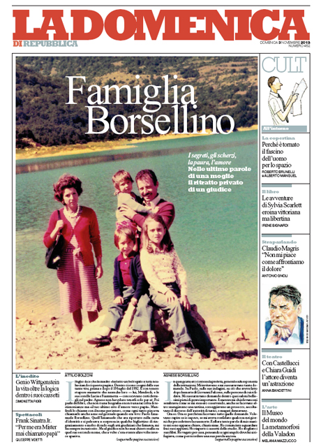 03 Novembre 2013 - Famiglia Borsellino
