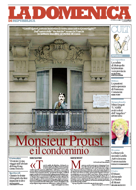 20 Ottobre 2013 - Monsieur Proust e il condominio