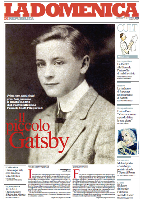 01 Settembre 2013 - Il piccolo Gatsby