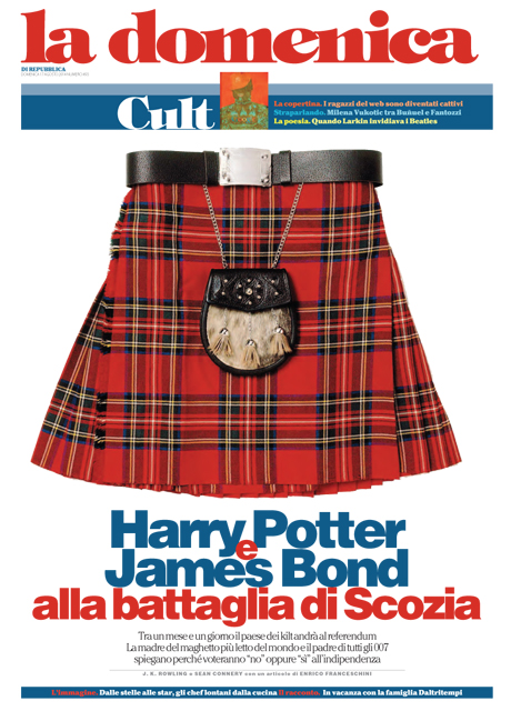 17 Agosto 2014 - harry Potter e James Bond alla battaglia di Scozia