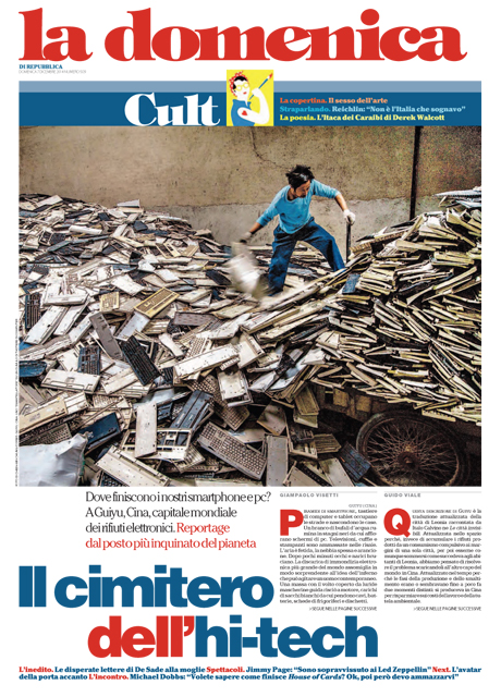 7 Dicembre 2014 - Il cimitero dell'hi-tech