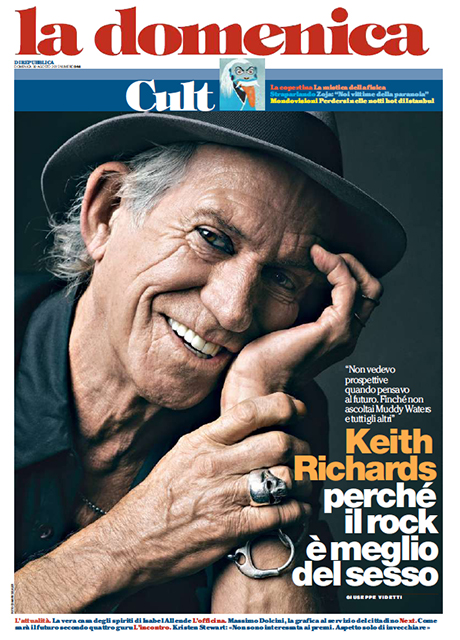 30 Agosto 2015 - Keith Richards - Perchè il rock è meglio del sesso