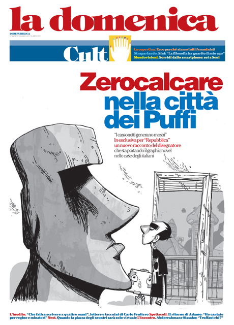 10 Maggio 2015 - Zerocalcare nella città dei puffi