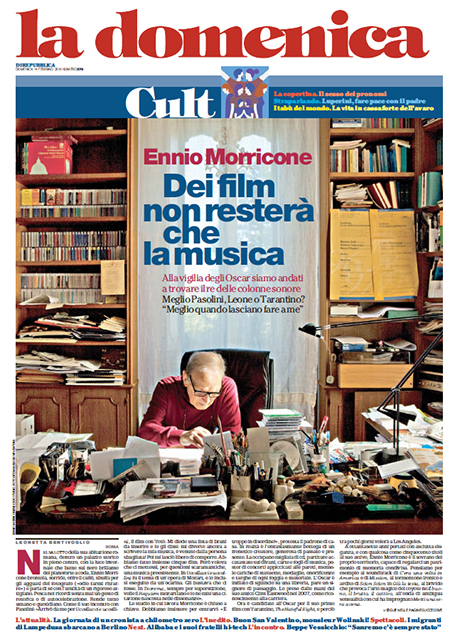 14 Febbraio 2016 - Dei film non resterà che la musica