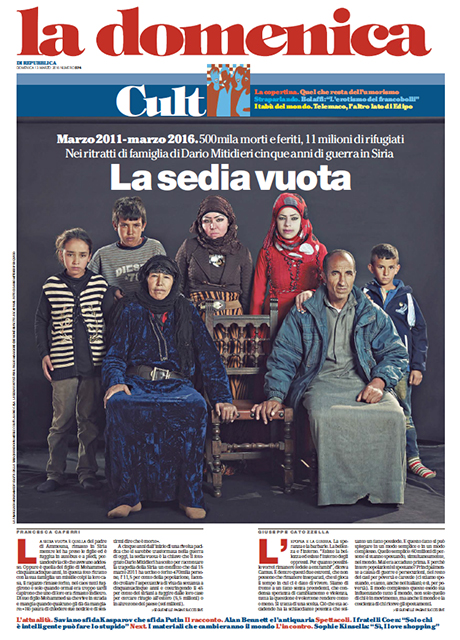 13 Marzo 2016 - La sedia vuota