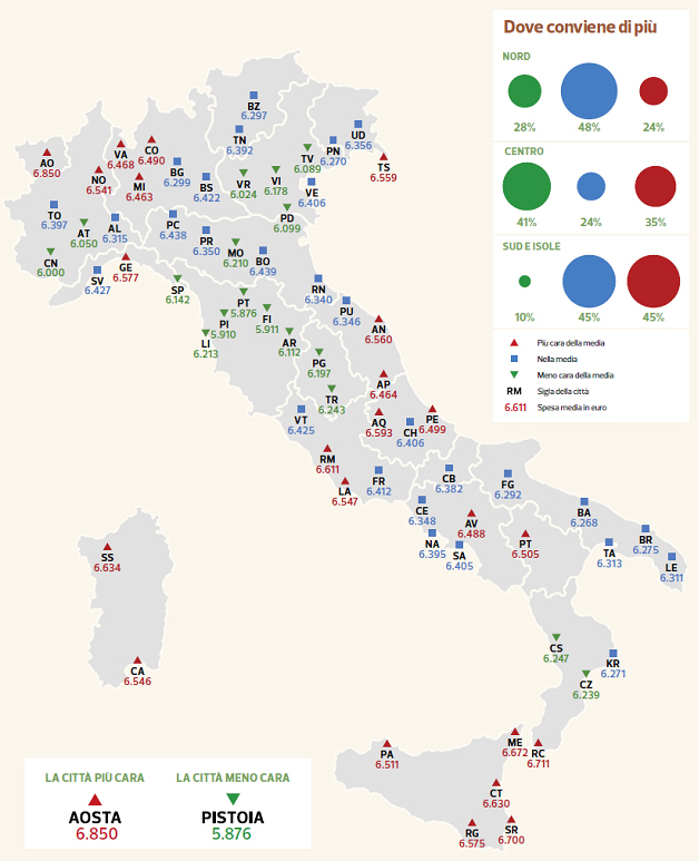 La mappa