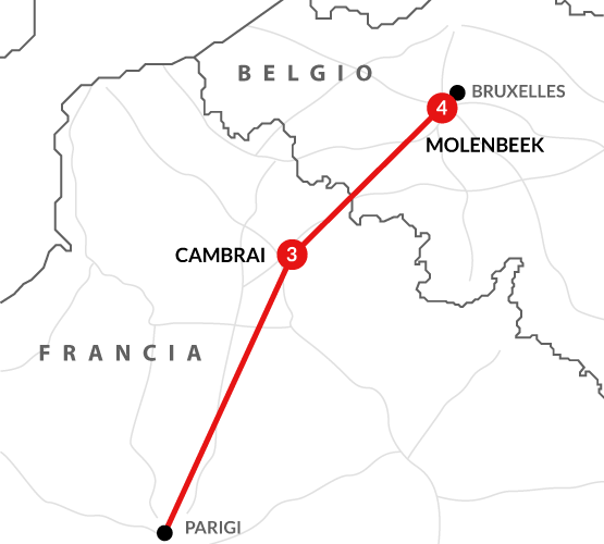 La fuga di Salah Abdeslam