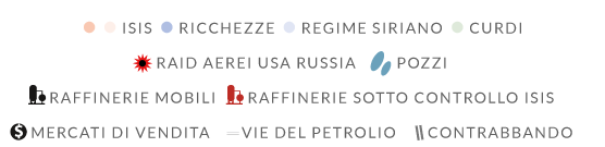 Le ricchezze dell'Isis - Legenda